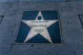 A Star of Leonard Bernstein in the pedestrian area, Vienna