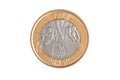 Commemorative brazilian 1 Real coin