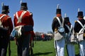 Commemorative ceremonies at Fort York Royalty Free Stock Photo