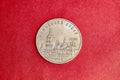 Commemorative coin USSR five rubles with St. Sophia Cathedral in Kiev