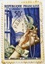 Commemorative French stamp
