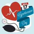 Commemorative Medical Elements for World Hypertension Day