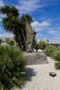 A commemorative monument dedicated to the sailors who died on the sea