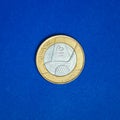 Commemorative `One Real` brazilian coin - Golf - Olympics games `Rio 2016`