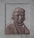 Commemorative plaque for Engineer Brunel in Bristol