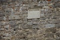 Commemorative plaques in the museum of the Kamyanets-Podilsky fortress