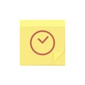 Comment message note task temp time icon