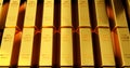 Commerce investment in pure gold bars ingot, the weight of 1000 grams.