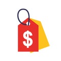 Commerce market tag dollar discount