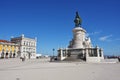 Commerce Square in Lisbon, Portugal Royalty Free Stock Photo