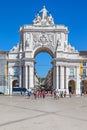 Commerce Square, Praca do Comercio or Terreiro do Paco Royalty Free Stock Photo