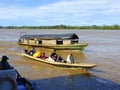 River boats on the River Amazon Royalty Free Stock Photo