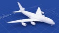 Commercial Aircraft Blueprint