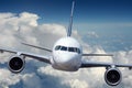 Commercial Airliner during flight Royalty Free Stock Photo