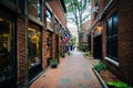 Commercial Alley, in Portsmouth, New Hampshire.