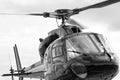 Commercial civilian helicopter pilot Royalty Free Stock Photo