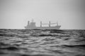 Commercial container ship Royalty Free Stock Photo