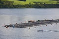 Commercial fish farm near Puerto Octay - Chile Royalty Free Stock Photo