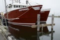 Commercial fishing boat Contender docked in Fairhaven