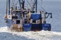 Commercial fishing boat Pontos outbound from New Bedford