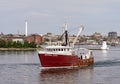 Commercial fishing boat Sandra Jane outbound