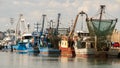 Commercial fishing boat in Tomis Port from Constanta Romania Royalty Free Stock Photo