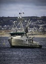 Fishing Boat At Anchor