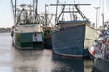 Commercial fishing boats in New Bedford