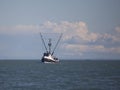 Commercial fishing trawler in Southeast Alaska Royalty Free Stock Photo