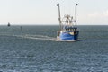 Commercial fishing vessel Miss Madeline heading into New Bedford, Massachusetts