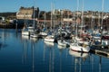 Commercial Marina in Scarborough, United Kingdom Royalty Free Stock Photo