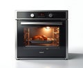 Commercial Oven Isolated on White Royalty Free Stock Photo