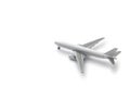 commercial plane model Royalty Free Stock Photo