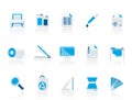 Commercial print icons