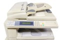 Commercial Printer, Photocopier Closeup, Isolated Royalty Free Stock Photo