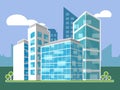 Commercial Real Estate Apartments Represent Property Leasing Or Realestate Investment - 3d Illustration