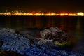 Commercial sea port. Novorossiysk Royalty Free Stock Photo