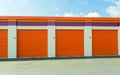 Commercial Self Storage Units Royalty Free Stock Photo