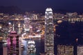 Commercial Skyscraper at Night