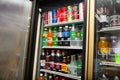 Commercial soda fridge