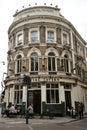 The Commercial Tavern is a pub at 142 Commercial Street, Spitalfields, Shoreditch, London E1. Royalty Free Stock Photo