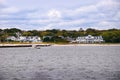 Hyannis is the largest of seven villages in the Town of Barnstable, Massachusetts, on Cape Cod Royalty Free Stock Photo