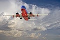 Commercial Travel Passenger Jet Landing