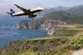 Commercial Travel Passenger Jet Plane Landing