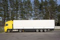Commercial truck Royalty Free Stock Photo