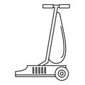 Commercial vacuum cleaner icon, outline style