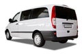 Commercial van Royalty Free Stock Photo