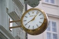 Commercials wall clock Rolex that reads the correct time