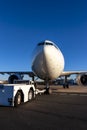 Commerical Cargo Aircraft On The Tarmac Of An International Airport Royalty Free Stock Photo