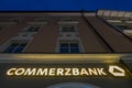 Commerzbank at night